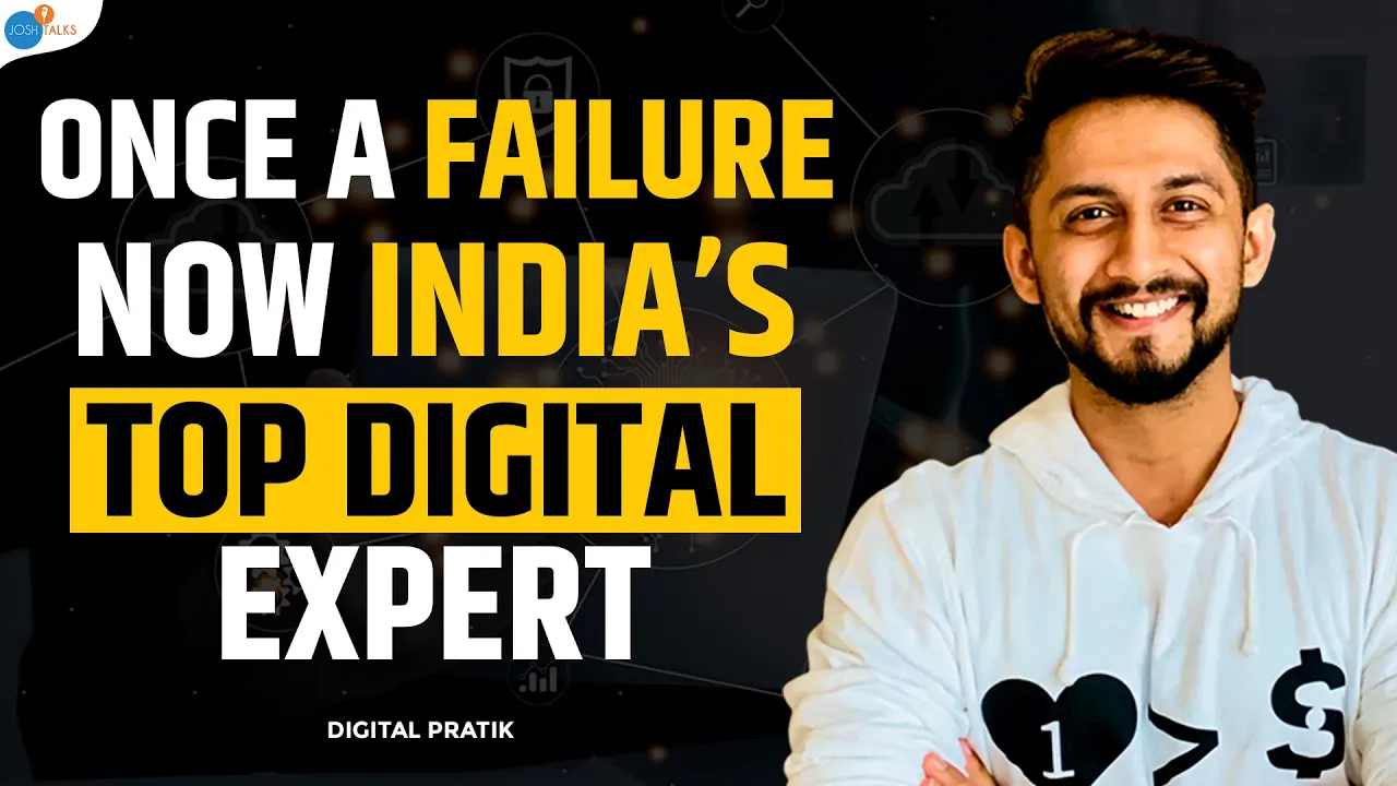 Cover of the Josh Talks video with Digital Pratik